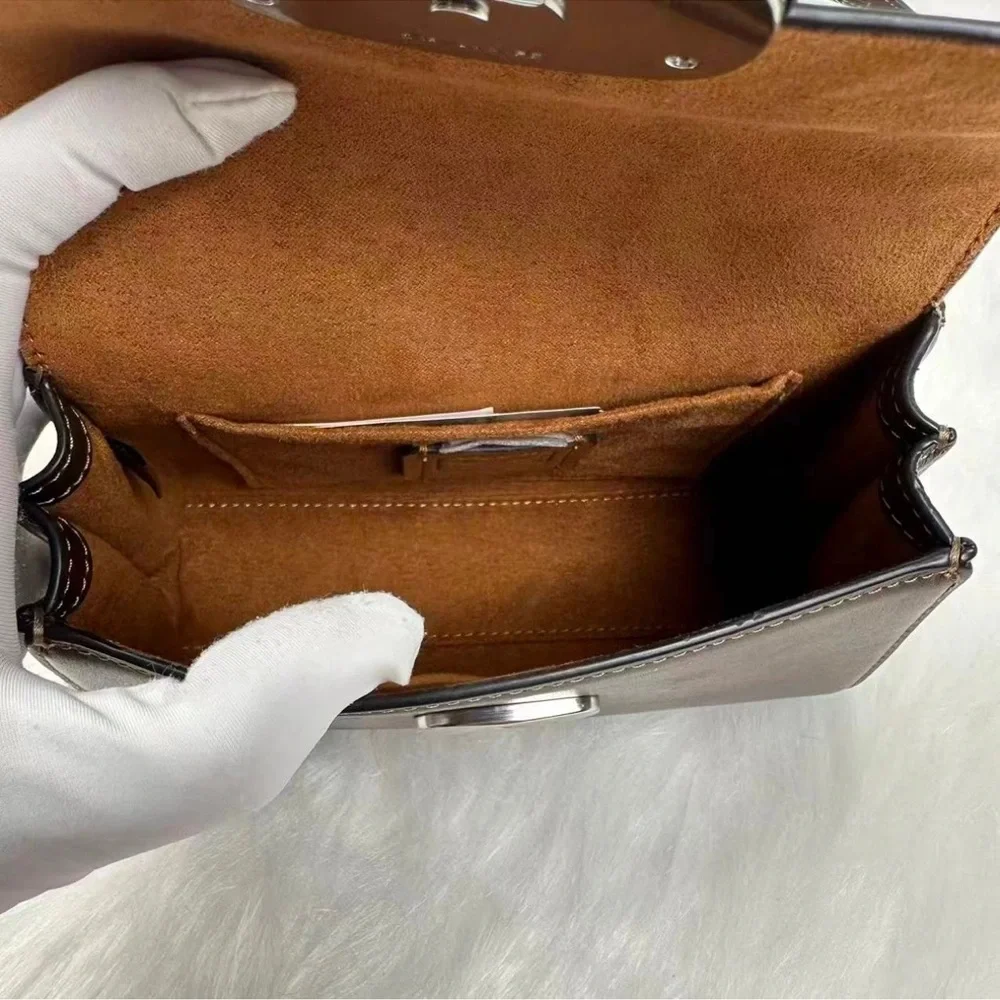 Coach Brown Leather Women's Bag NWT - Picture 5 of 10